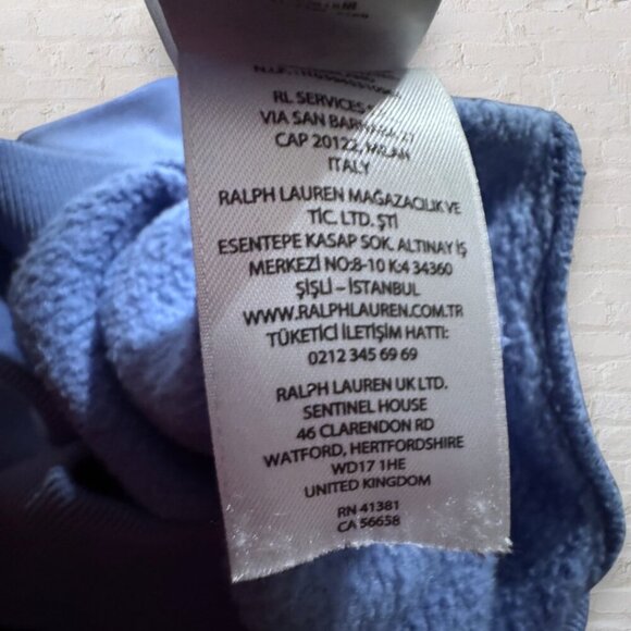 POLO Ralph Lauren Fair Isle Pink Purple Crew Neck Sweatshirt Retro Top Girls S 7 - Picture 7 of 7